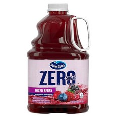 Ocean Spray Zero Sugar 스트로베리 망고 198.2ml 64온스 병 261695, 3L