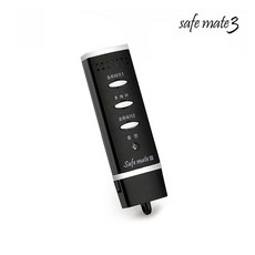 세이프메이트3 전자호루라기 APH-204P, 블랙, 1개