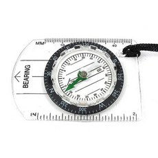 휴대용 등산 나침반 캠핑 여행 길잡이 컴패스 아크릴 등산용 미니나침반 포켓나침반 등산용나침반 차량용나침반, 휴대용등산나침반