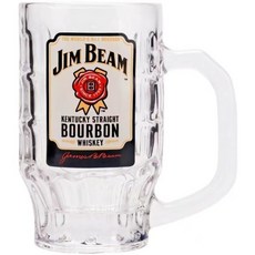 짐빔 하이볼잔 가쿠빈 맥주잔 위스키 전용잔 2개 6개 세트 380ml