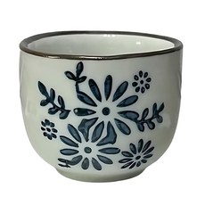 日式復古陶瓷清酒杯, 蘭花 陶瓷清酒杯, 1個