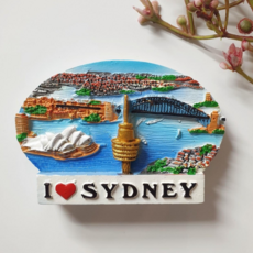 냉장고자석 호주 뉴질랜드 부다페스트 동유럽 북유럽 마그넷 마그네틱 기념품, A09. 시드니