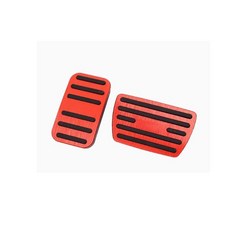 자동차 가스 브레이크 페달 시빅 세대 미끄럼 방지 발받침 풋 커버 부품, 1. 2pcs, 기본