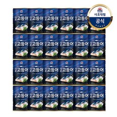 사조 고등어 통조림, 300g, 24개