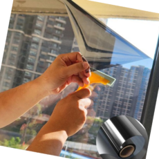 열반사필름 단열 자동차 유리필름 열반사 열차단 썬팅 시선차단 햇빛차단 창문용 차, 블루_대형50X200