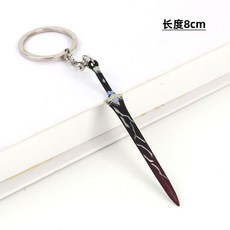 熱門動漫 崩壞星穹鐵道周邊武器模型鏡流專武長劍丹恒金屬手辦兵器素裳重劍, 刃8cm, 1個