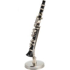 미니 악기 모형 미니어처 클라리넷 . 실감나는 디자인으로 음악 애호가와 애호가 안성맞춤 실제 악기처럼 생생하게 재현되었으며 ABS 플라스틱 소재로 제작되었습니다. 2124687, 미니 악기 모형 미니어처 클라리넷 . 실감나는 디자인으