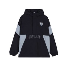 NBA GSW 블록 아노락 후드 점퍼 N231JP153P