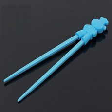 메이마운틴 교정 젓가락 캐릭터 성인교정젓가락오른손, 블루, 1개