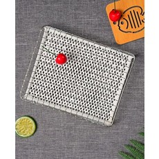 미니 로스터 세라믹 그릴 토스터 직화 석쇠 캠핑 가정용, 1개