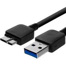 NTQ인파츠 교체용 PC USB3.0 데이터 동기화 전원 충전기 케이블 Epson Workforce ES200 ES300W ES300WR 컬러 휴대용 문서 스캐너, NTQ인파츠 교체용 PC USB3.0 데이터 동기화 전