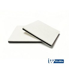 잇츠윈 롤리팝 퀵 양모 리필패드 사각타입 (2개입) 유막제거용, 1세트, 리필 2매