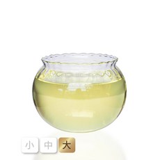 【聖力達】大南瓜杯-油燈杯 供燈約6-7天 超耐熱高硼砂玻璃 供燈 供油燈 酥油燈 光明燈 如意燈芯 萬年燈芯 佛燈油, 1個