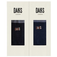 닥스 25302 신사면장목 탑링글 2족세트