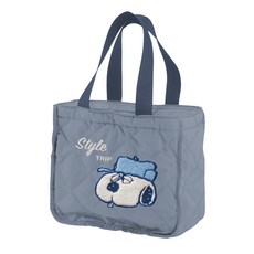SNOOPY 托特包 Style Trip 經典格紋設計 輕量大容量