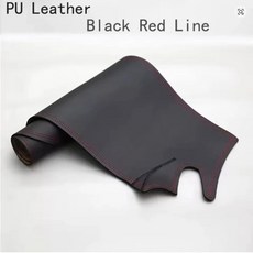 라인 자동차 대시보드 라이트 패드 방지 커버 계기판 데스크 가죽 벨벳 매트 카펫, 3. PU-Red, A. Right Hand Drive