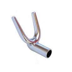 민물낚시 받침대 중층 내림 로드 거치대 뿔머리형, 메탈릭 (대형 야광 미끄럼 방지 커버 포함)