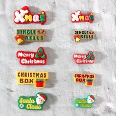 데코 장식 미니어처 액세서리 파츠 - 크리스마스 컬렉션 5종, 크기 중, 단일