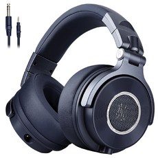 OneOdio Monitor 60 프로페셔널 스튜디오 모니터링 DJ 헤드폰 유선 6.35mm 3.5mm 헤드폰, blue, MONITOR60