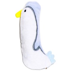 寵物毛絨玩具 狗玩具 貓玩具 企鵝造型 寵物玩具 逗貓玩具 玩具用品小物, 白色鴨子, 1個