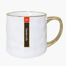 홈까페 도자기 빅 머그컵 540ml 큰머그컵 예쁜 머그잔, 화이트, 1개