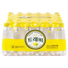 트레비 ECO 탄산음료 라임 무라벨, 350ml, 30개