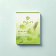 오설록 샤인 머스캣 콜드브루 아이스 찬물 티 스틱형 티백 20개입 1개, 2.5g