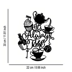 플랫 2D 디자인 1개입 감각적인 홀리데이 시즌 무드 연출 메탈 사인 고급스러운 인테리어 소품 거실 침실 주방 테라스 벽 장식, 01 260X33cm, 01 기타, 01 1-ZQ