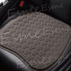 Esme TPE凝膠3D坐墊 辦公室椅墊, 透氣冰絲坐墊─咖啡色, 咖啡色