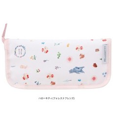 日本便利外出餐具收納包系列 現貨 輕巧便攜 多功能收納 日系風格, 粉kitty, 1個