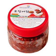 [강경재성젓갈] 오징어젓갈 국내가공(원양산), 400g, 1개