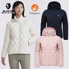 블랙야크 겨울 숏패딩 여성 튜브 후디 다운 자켓 보온성 강화 무봉제 퀼팅 슬림 등산 아웃도어 점퍼