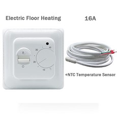 전기 바닥 난방 물 따뜻한 컨트롤러 220V 히터 16A 방 가정용 온도 조절기, 04 M716 Electric