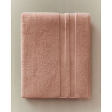 자라홈 브랜드관 엑스트라 소프트 더블 보더 목욕 타월 44595013674, 페이스 타월 / 50 x 90 cm, 라이트 살몬