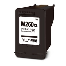 잉크다파라 삼성 호환 잉크 INK-M260 C260 XL, 검정/대용량, 1개