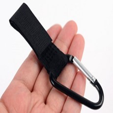 돈버맘 탈부착 걸이 1P 유모차고리, 레드