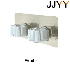 문짝 후크 홈 욕실 정리함 랙 옷 코트 모자 수건 행어 주방 액세서리 거치대 5, 01 White