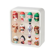 HK.SELL 벽부착&탁상용 아크릴 피규어 케이스 정사각형, 1개