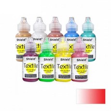 텍스타일 섬유전용물감 펄 P39 PEARL RED 37ml 1P 옷염색약 패브릭물감