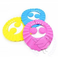 새임 샴푸캡 크기조절 유아샴푸캡, 귀마개형 핑크, 1개