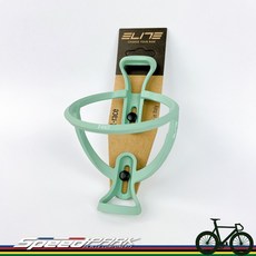 ELITE T-RACE 自行車水壺架，柔軟觸感，耐磨，輕盈, 湖水綠, 1個