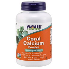 now 健而婷 PH平衡珊瑚鈣保健粉, 170g, 1罐