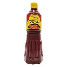 오뚜기 진한 멸치육수로 맛을 낸 떡볶이소스, 1.24kg, 1개