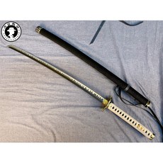 惡魔獵人5維吉爾閻魔刀/大型擺設未開刃/金屬展示刀/鬼泣5閻魔刀/兩種版本, 1個, 103公分普通版本, 黑色