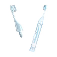 Gooood-zhx 교정기 칫솔 - 치약이 있는 교정기용 V자형 치아교정용 칫솔 휴대용 여행용 내장된 최고의 키트, Gooood-zhx 교정기 칫솔 - 치약이 있는 교정기