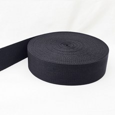 이중직 웨이빙끈 18M(20마), 1개, 검정 50mm