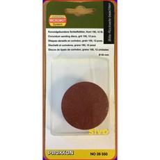 PROXXON 德國迷你魔 NO.28550 自粘式白剛玉砂紙 #150, 1個