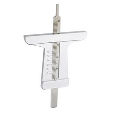 자동차 타이어 패턴 측정 눈금자 미니 캘리퍼스 버니어 검사 스틸 스테인레스 깊이 도구, 1pc