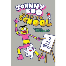 (영문도서) Johnny Boo Goes to School (Johnny Boo Book 13) Hardcover, Top Shelf Productions, English, 9781603095037