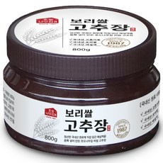 호도나무집 국산고추장 맛있는 전통 보리 보리쌀고추장, 1개, 800g